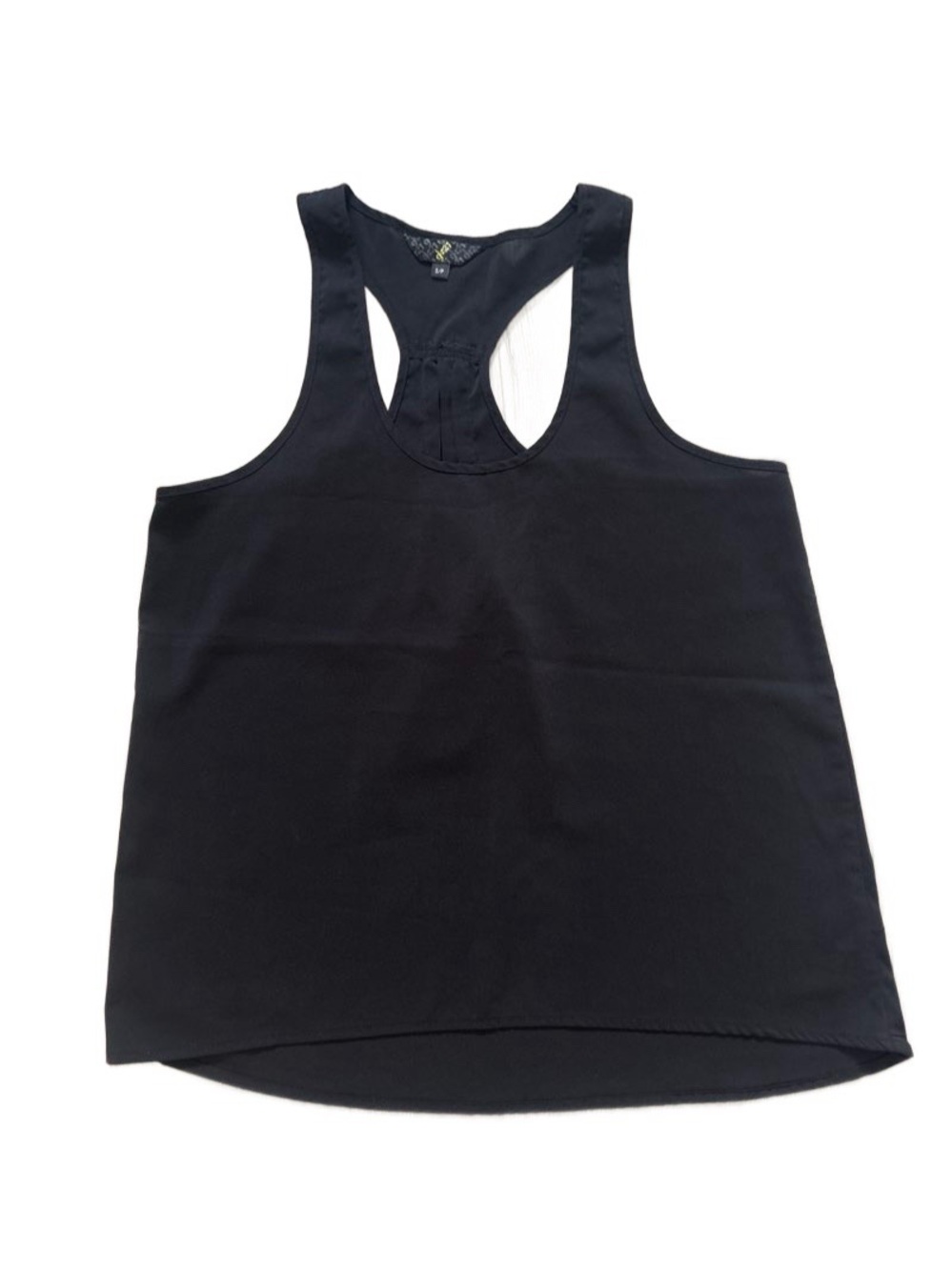 Women’s Black Racerback Tank Top - Brand: